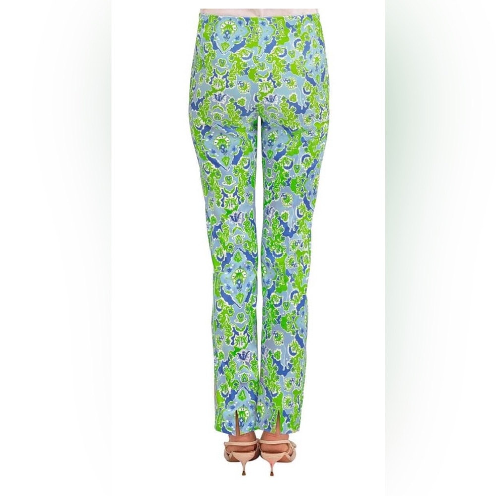 NEW Gretchen Scott $149 Gripeless Pull On Pants Size SMALL WATTEAU Stretch - Picture 2 of 11
